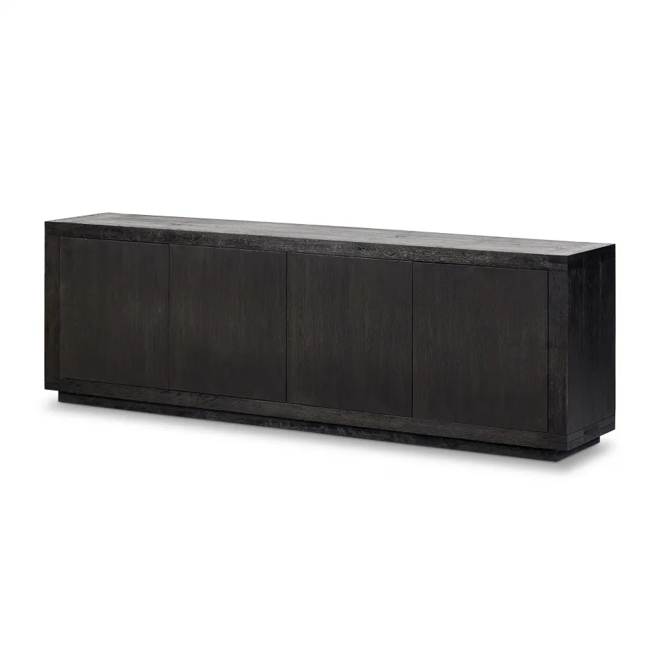 Warby Sideboard Worn Black Oak