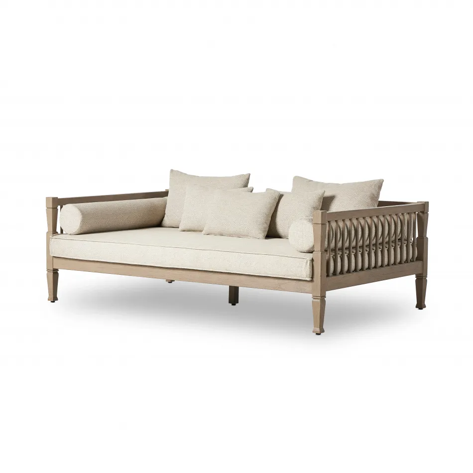 Amero Outdoor Sofa 86" Washed Brown Fsc