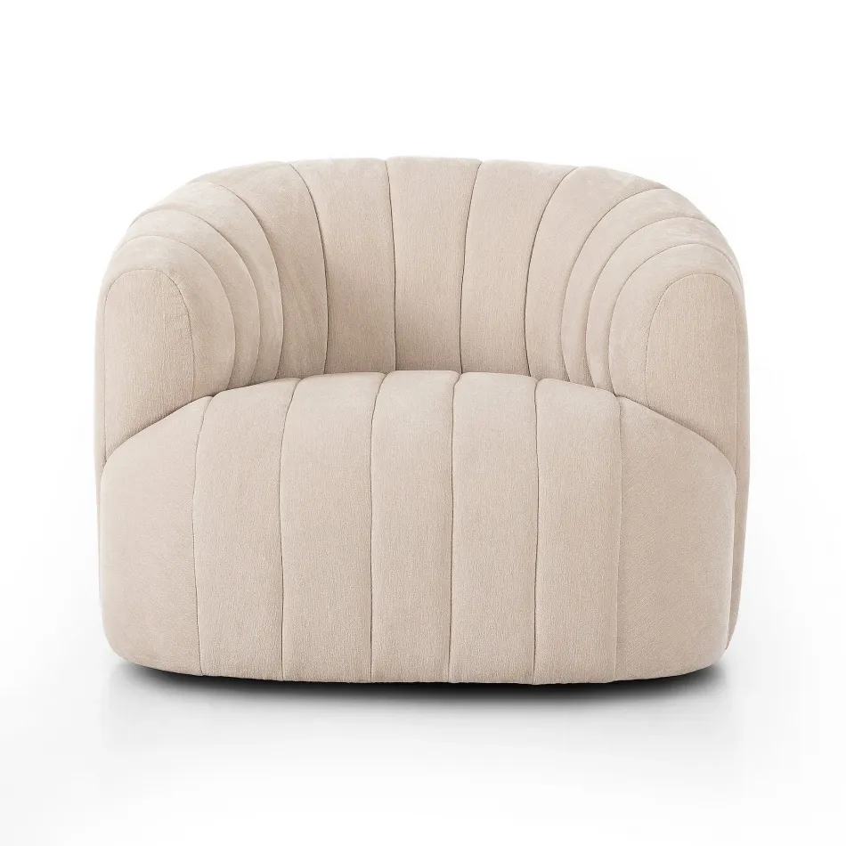 Elliana Swivel Chair Blamont Cream