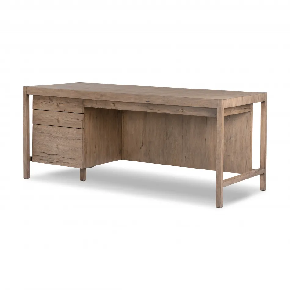 Suspension Desk Grey Oak