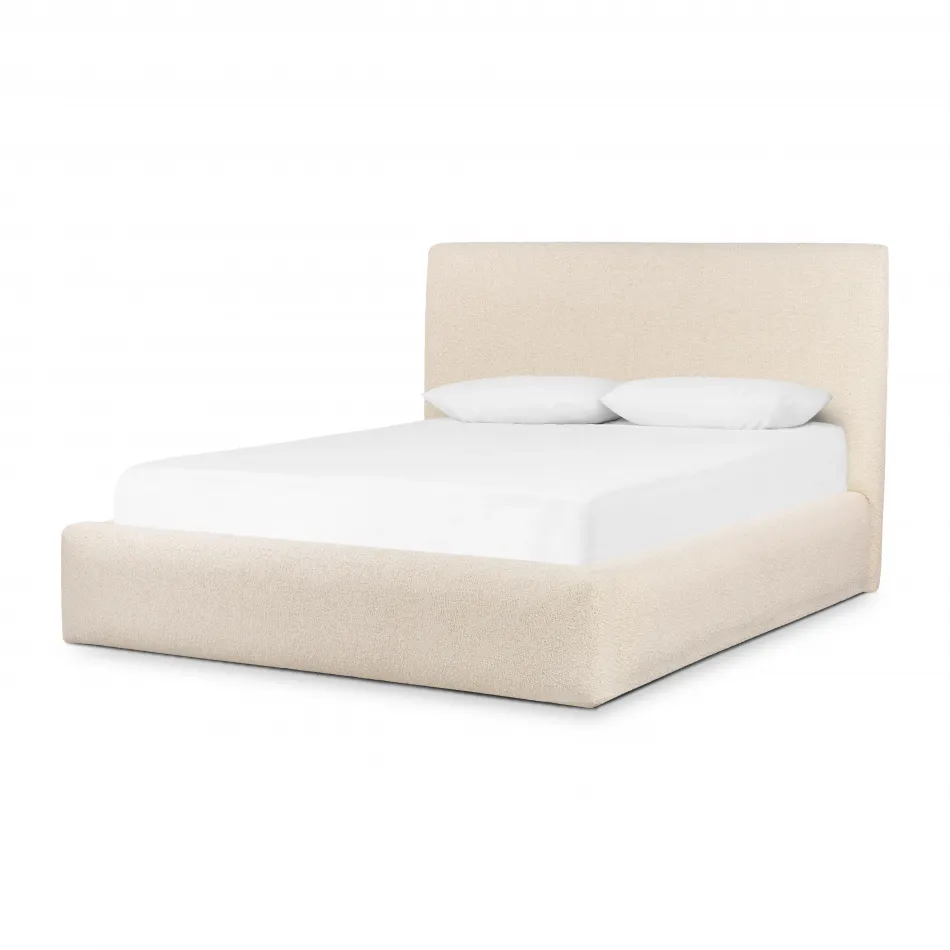 Quincy Bed Lisbon Cream Queen