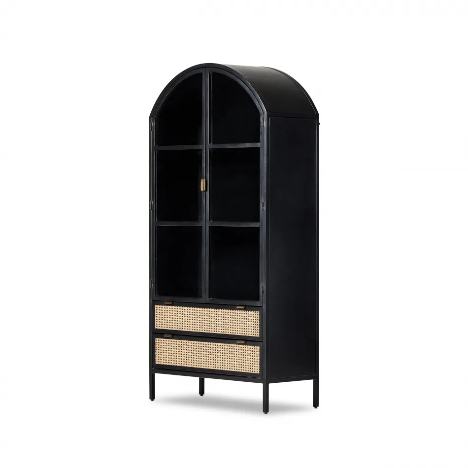 Neve Cabinet Sandblasted Vintage Black