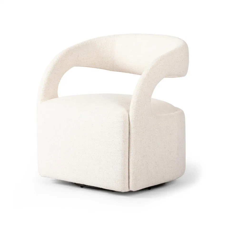 Hawkins Swivel Chair Omari Natural