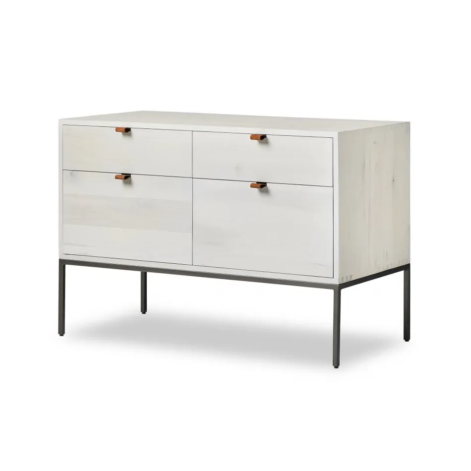 Trey Modular Wide Filing Cabinet Dove