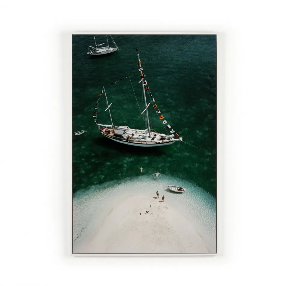 Charter Ketch By Slim Aarons 48" x 72" Photograph