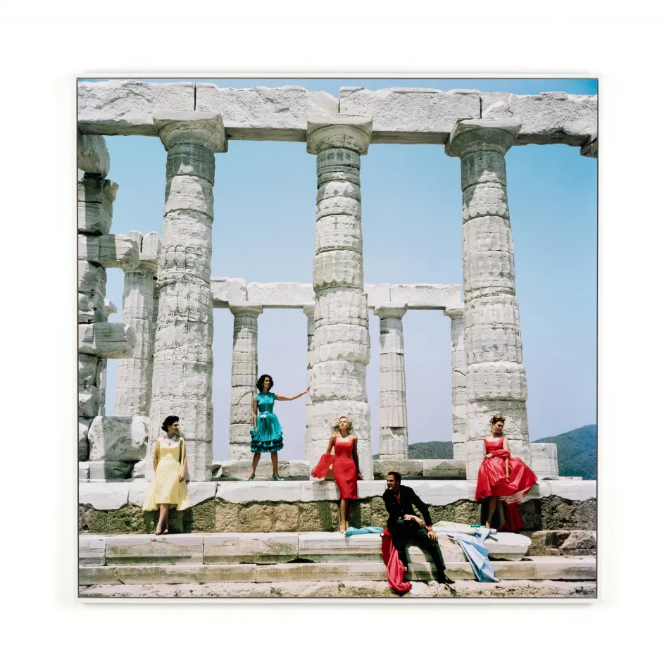 Dimitris Kritsas By Slim Aarons 48" x 48" Photograph