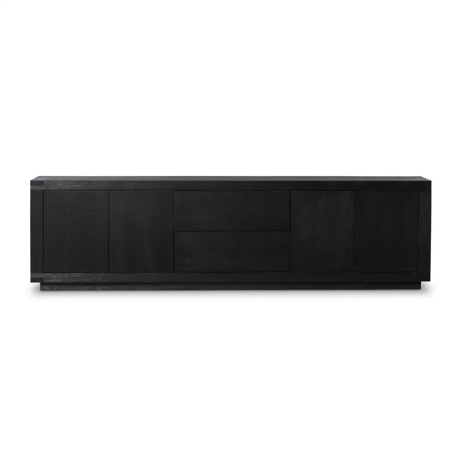 Warby Media Console Worn Black Veneer