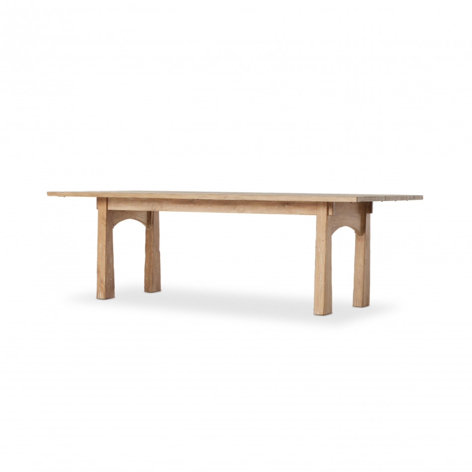 Clanton Dining Table Aged Light Pine