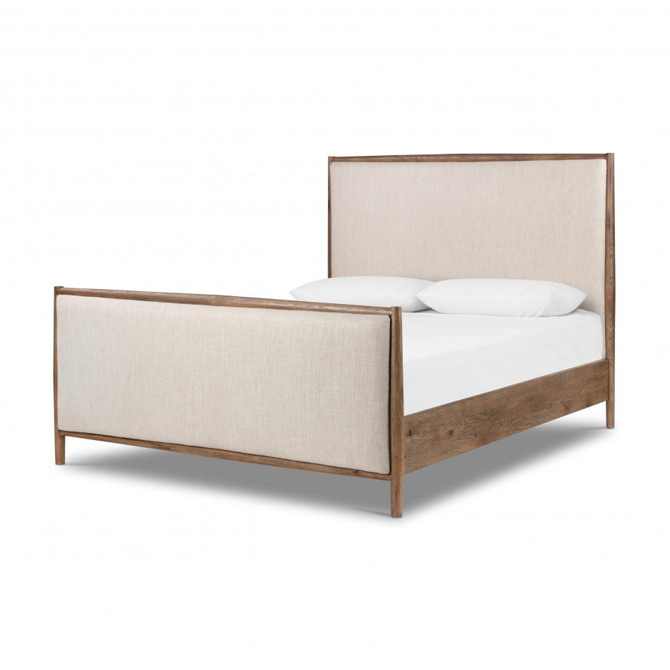 Glenview Bed Weathered Oak Queen