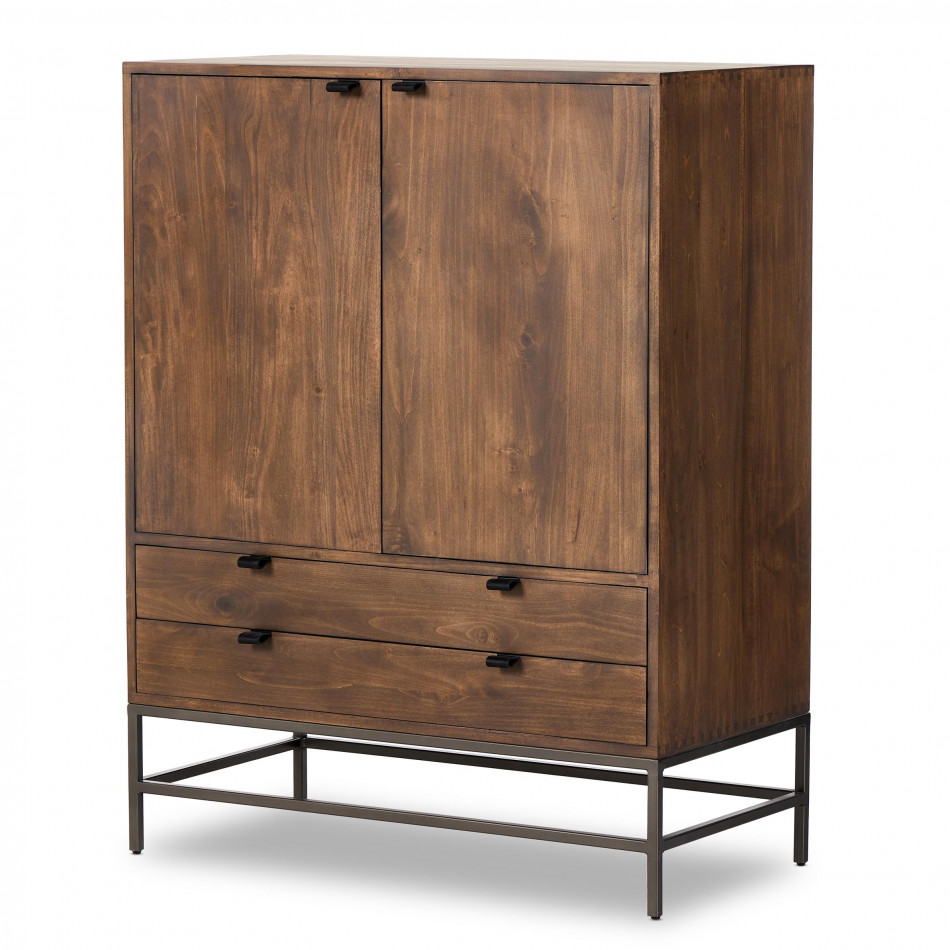 Trey Bar Cabinet Auburn Poplar