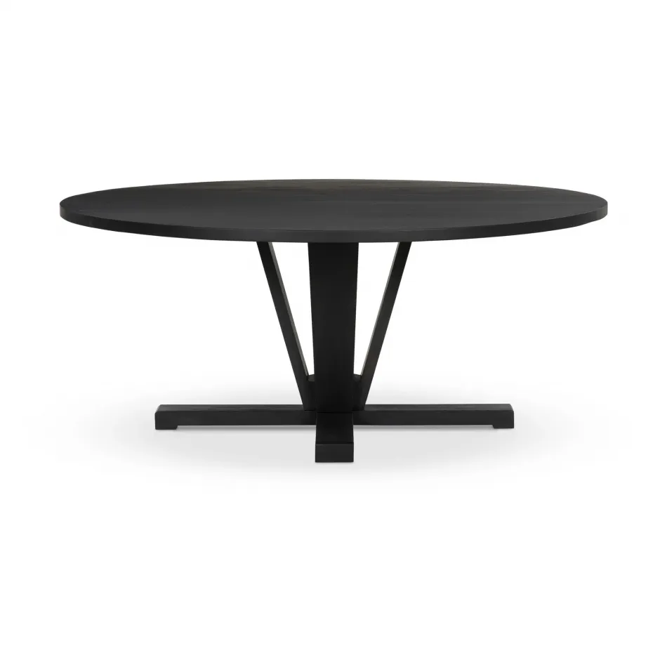 Cobain Dining Table Flint Black 72"