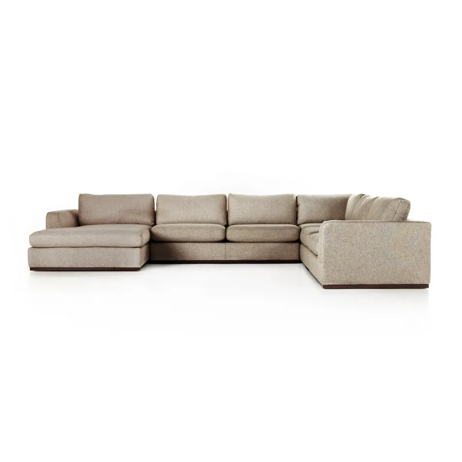 Colt 4-Piece Sectional Canton Dove Left Chaise