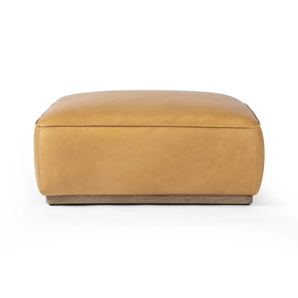 Sinclair Square Ottoman Palermo Butterscotch