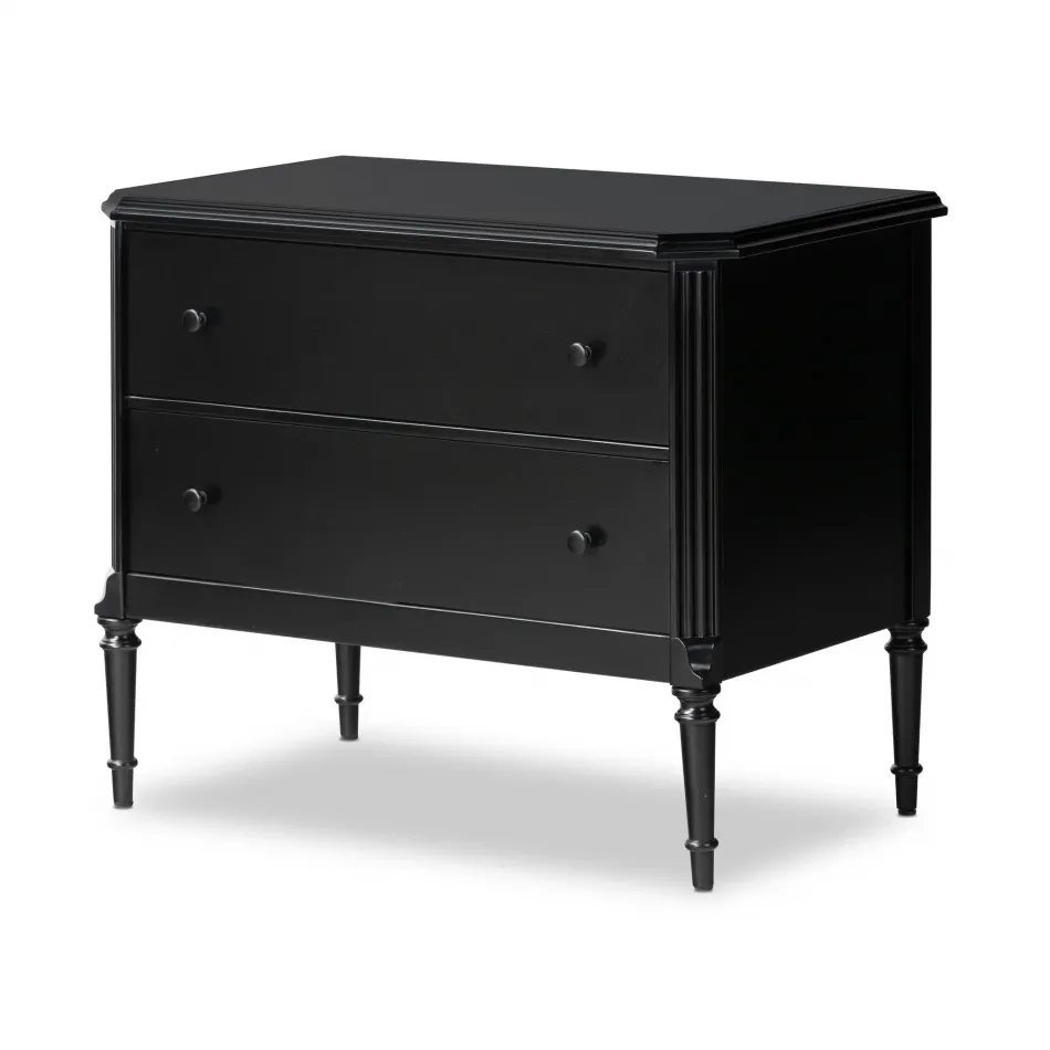 Lendon Nightstand Black