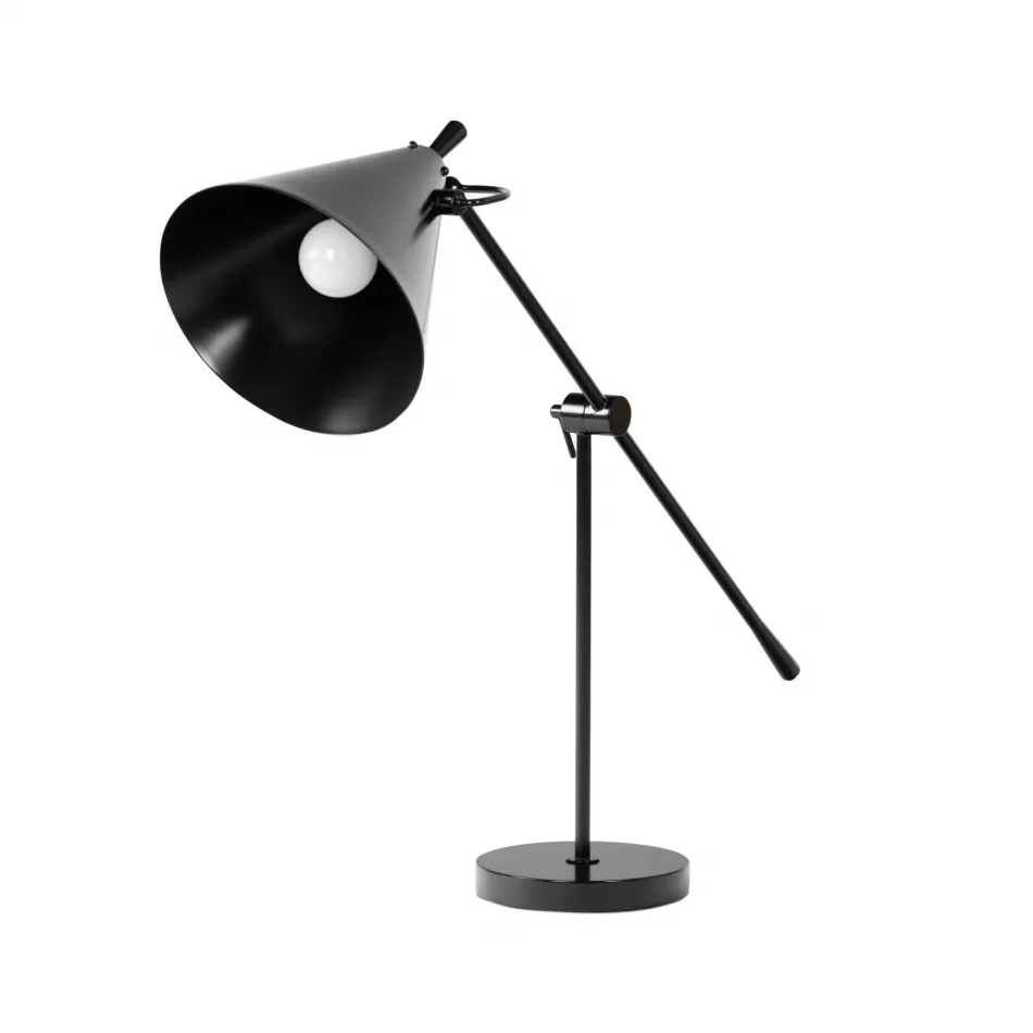 Watkins Table Lamp Jet Black