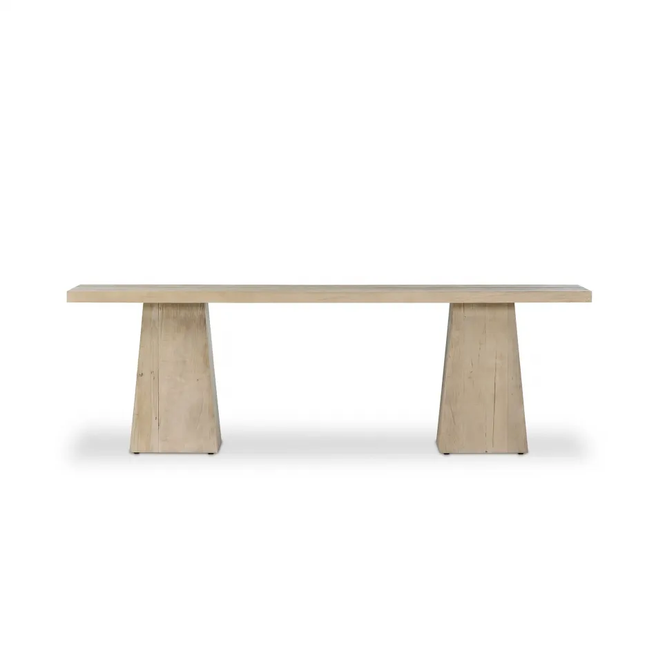 Atlas Console Table Bleached Alder