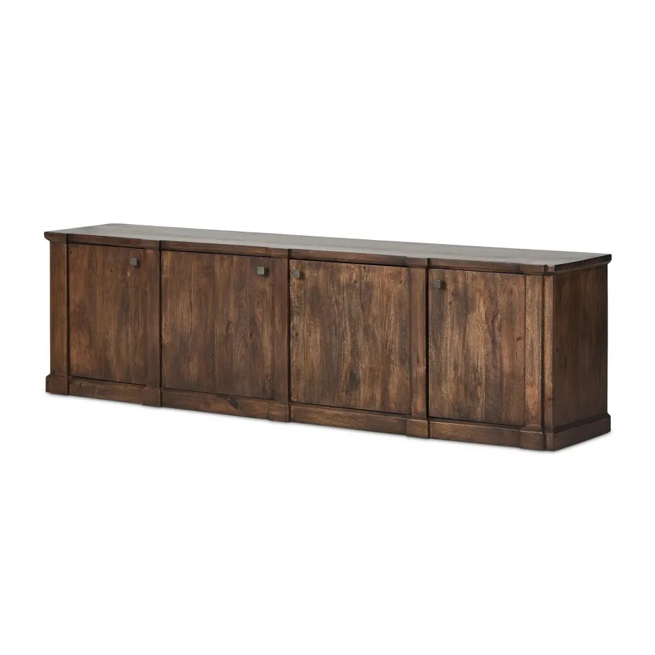 Newton Media Console Brown