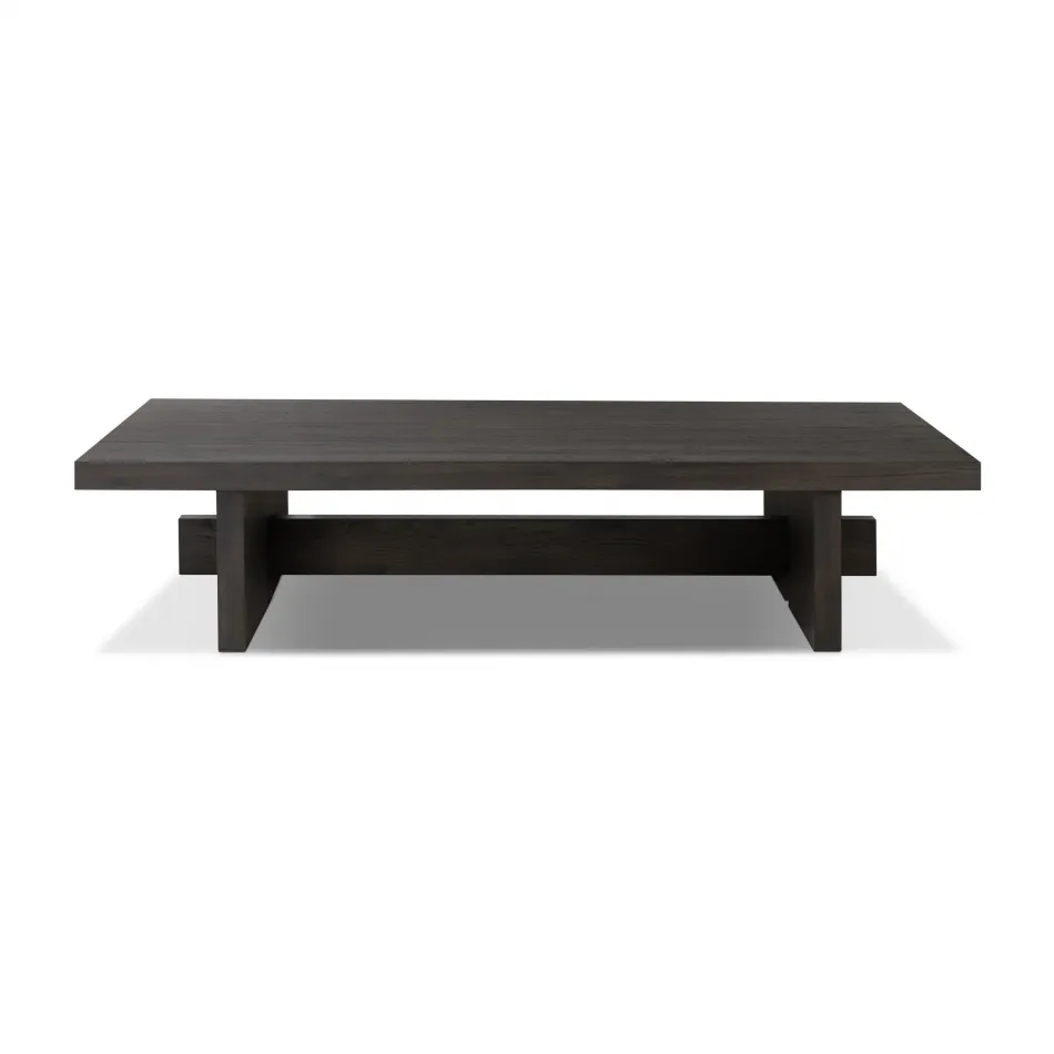 Isaac Coffee Table Smoked Black Veneer