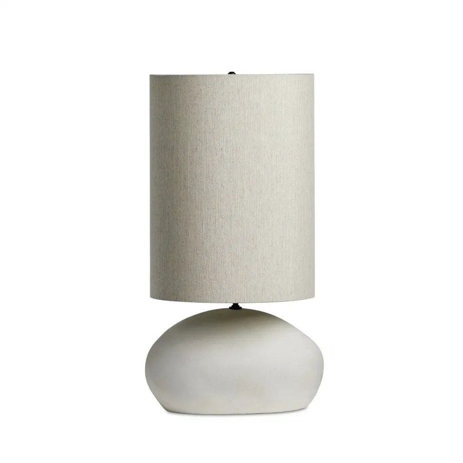 Allura Table Lamp White Speckled Ceramic