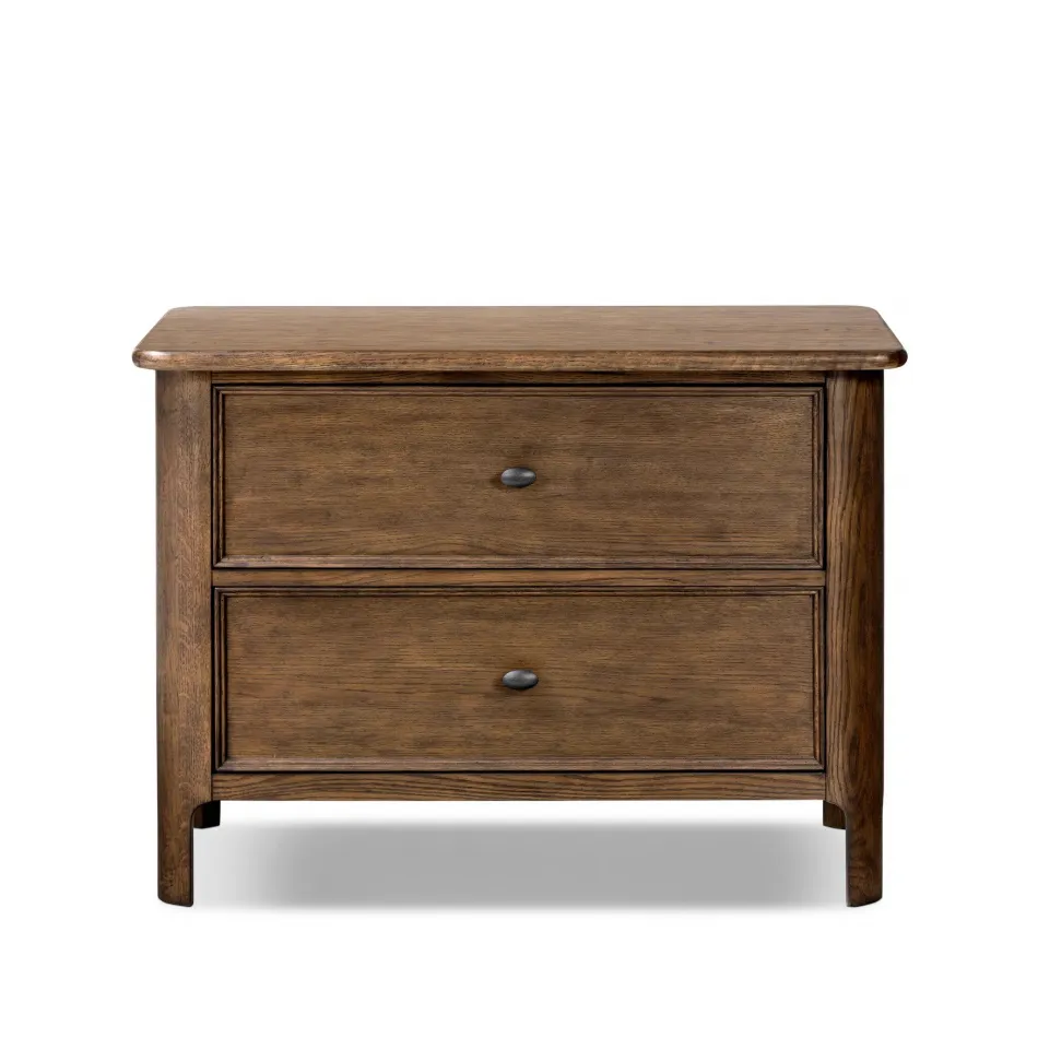 Russ Nightstand Aged Oak