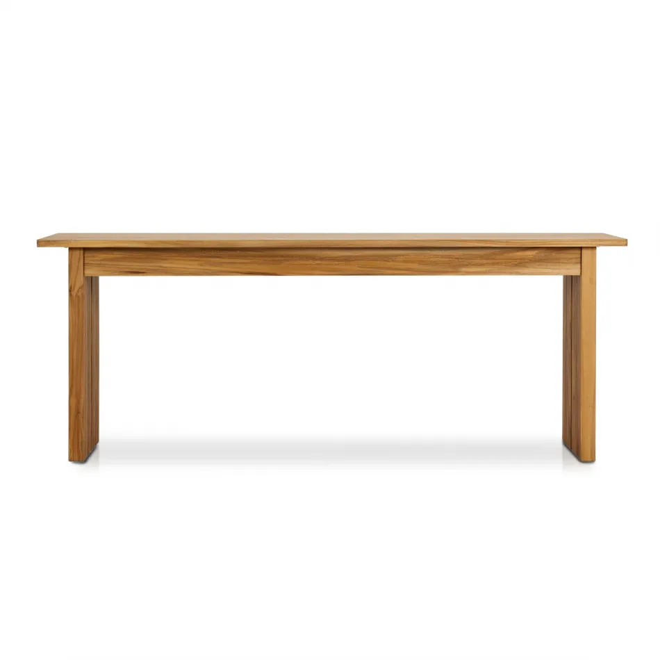 Chapman Outdoor Console Table Natural Teak FSC