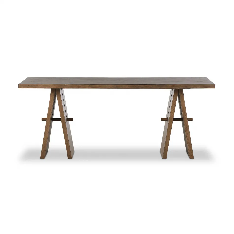 Wylie Desk Rustic Grey Veneer