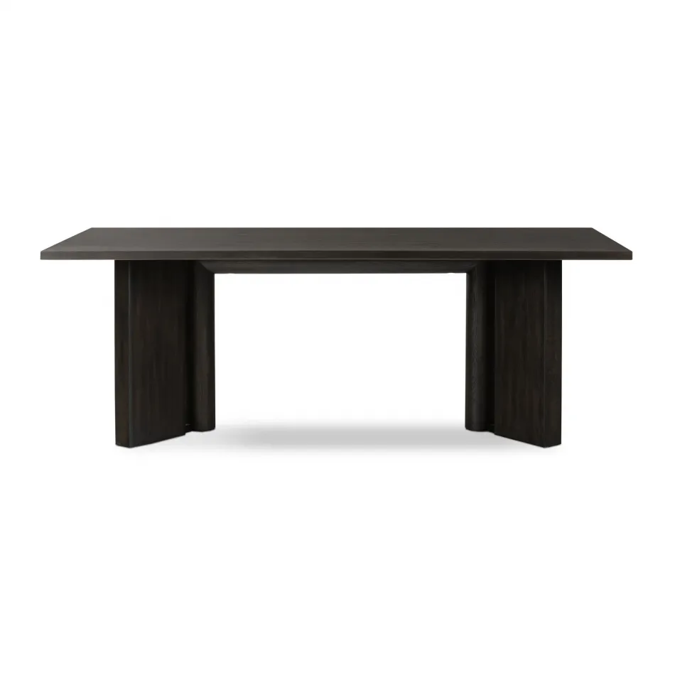 Huxley Dining Table Smoked Black Veneer