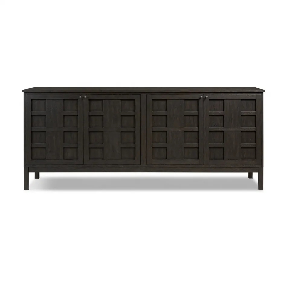 Alessio Sideboard Smoked Black