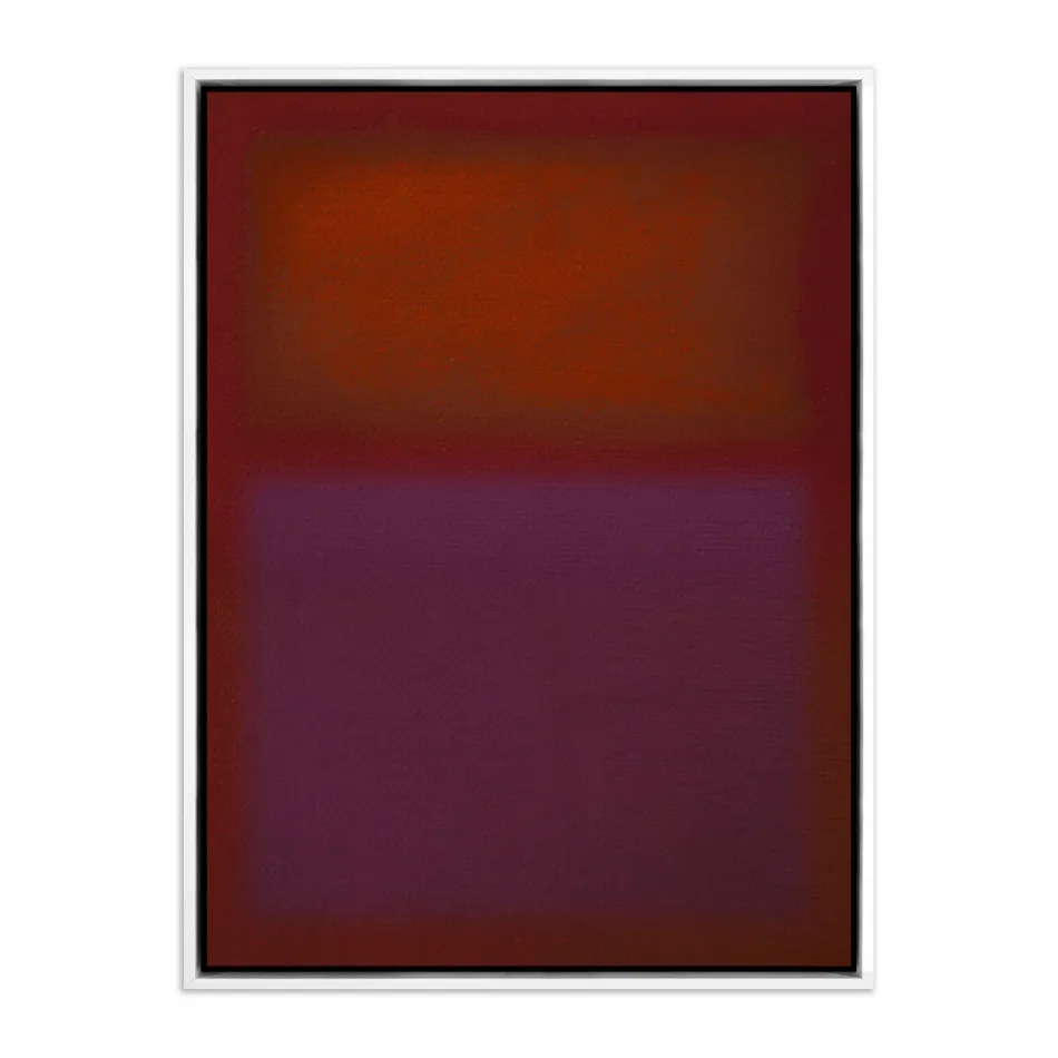 Composition Burgundy by Charles Stuart 30" x 40" Whtie Maple