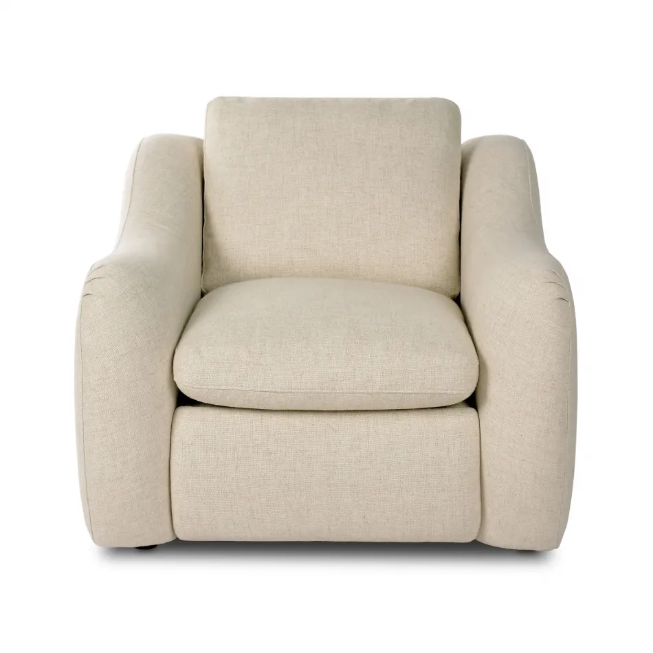 Crawford Power Recliner Antigo Natural