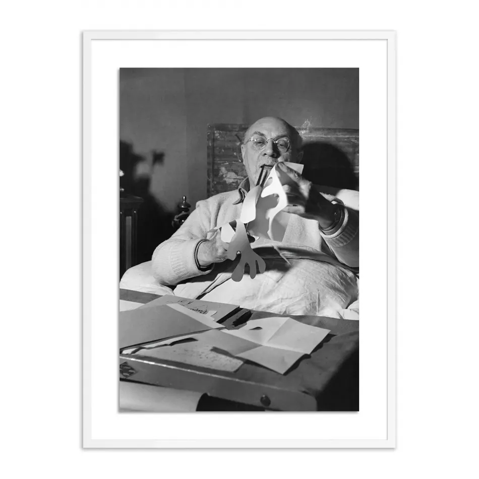 Matisse Making Cutouts by Getty Images White 2.5 Maple 36" x 48"