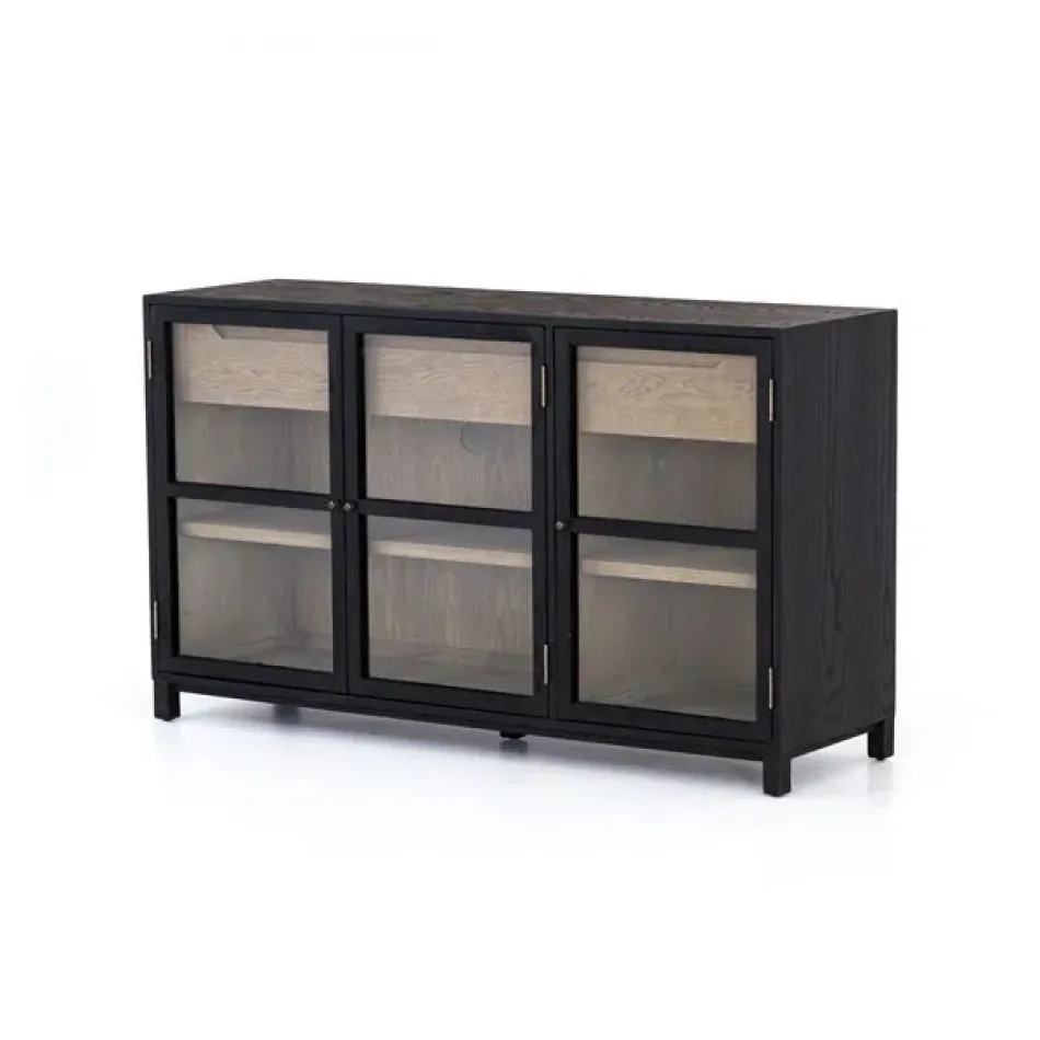 Millie Sideboard Drifted Matte Black