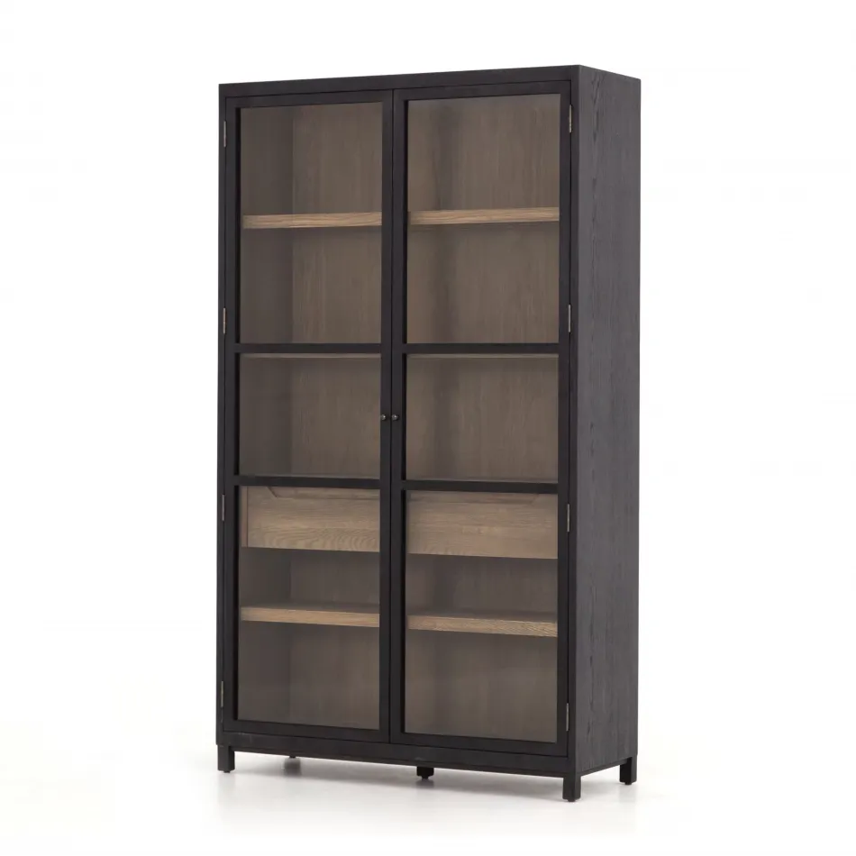 Millie Cabinet Drifted Matte Black