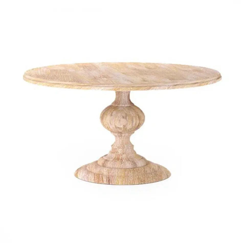 Magnolia Round Dining Table 60" Whitewash