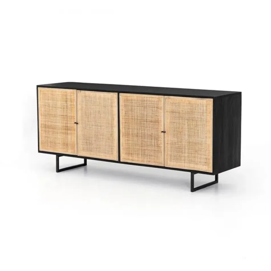 Carmel Sideboard Black Wash