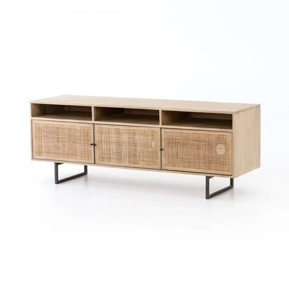 Carmel Media Console Natural Mango