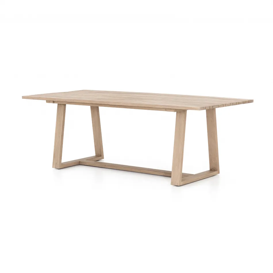 Atherton Outdoor Dining Table Brown