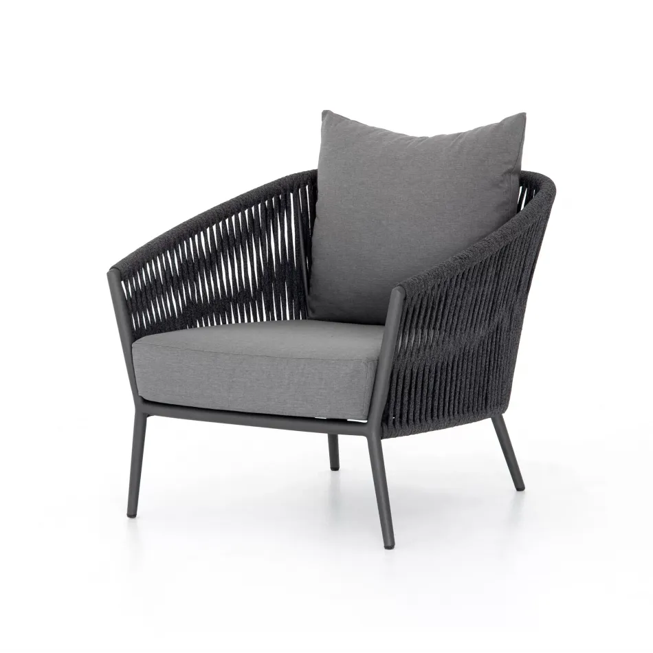 Porto Outdoor Chair Charcoal