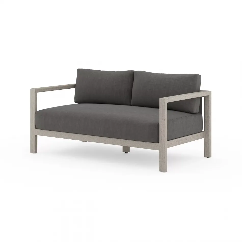 Sonoma Outdoor Sofa 60" Grey/Charcoal