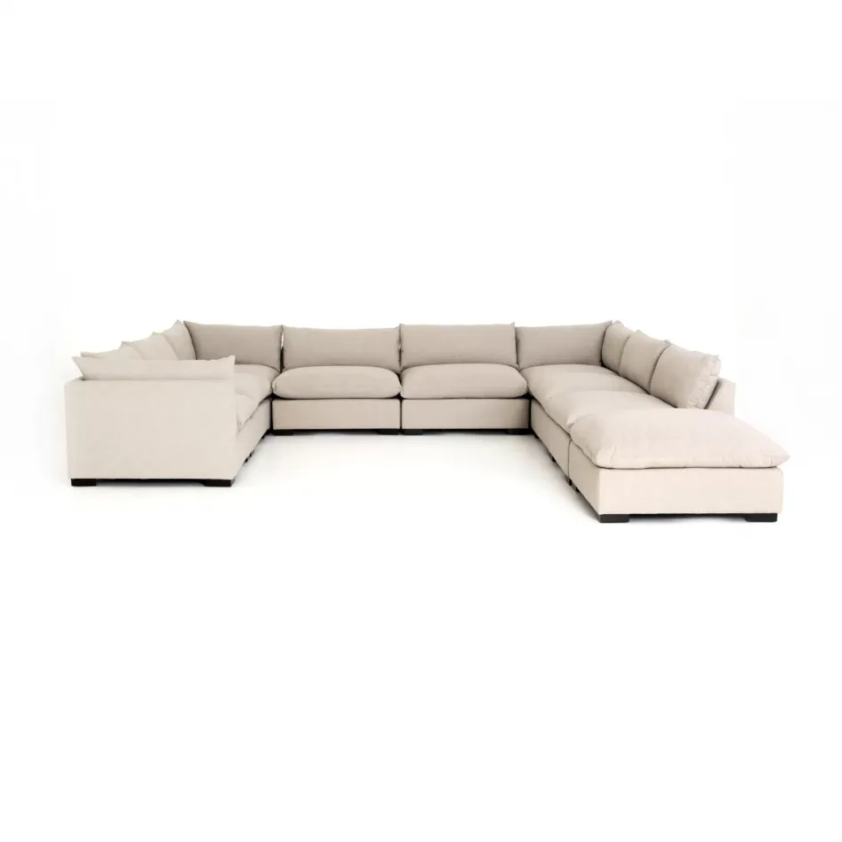 Westwood 8 Pc Sectional W/ Ottoman Bennett Moon