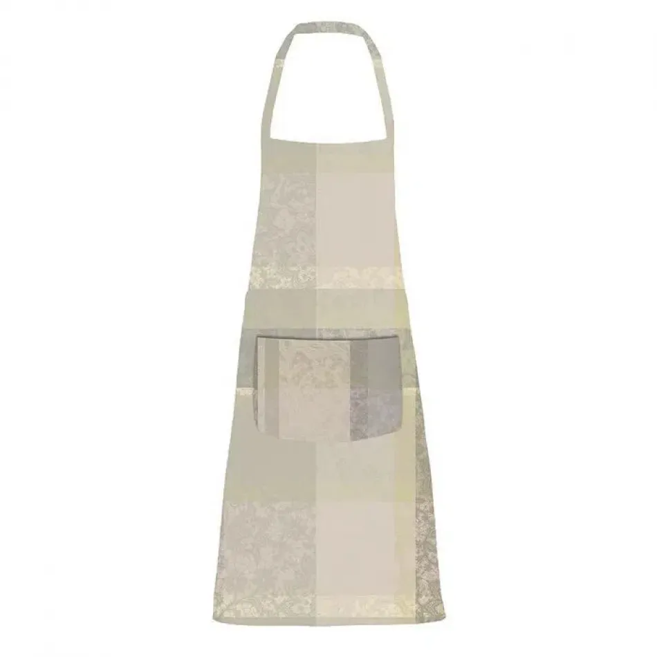 Mille Dentelles Naturel Apron 30" x 33"