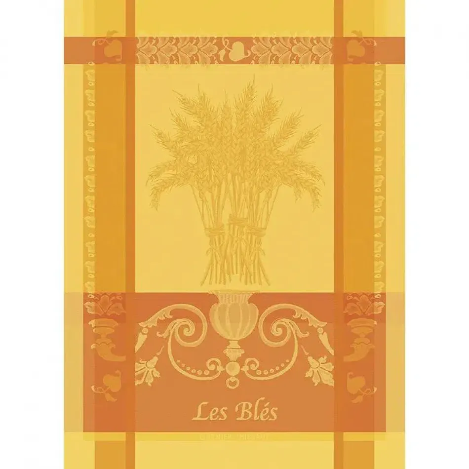 Les Bles Safran Kitchen Towel 22" x 30"