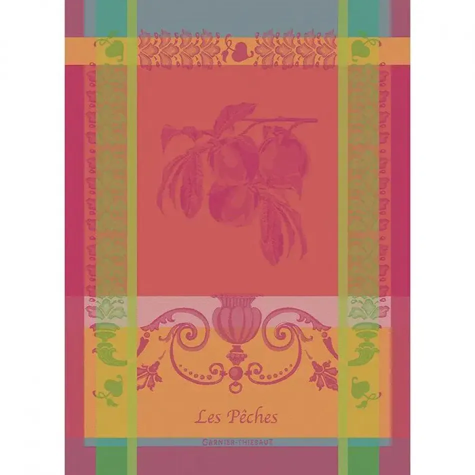 Les Peches Rose Kitchen Towel 22" x 30"