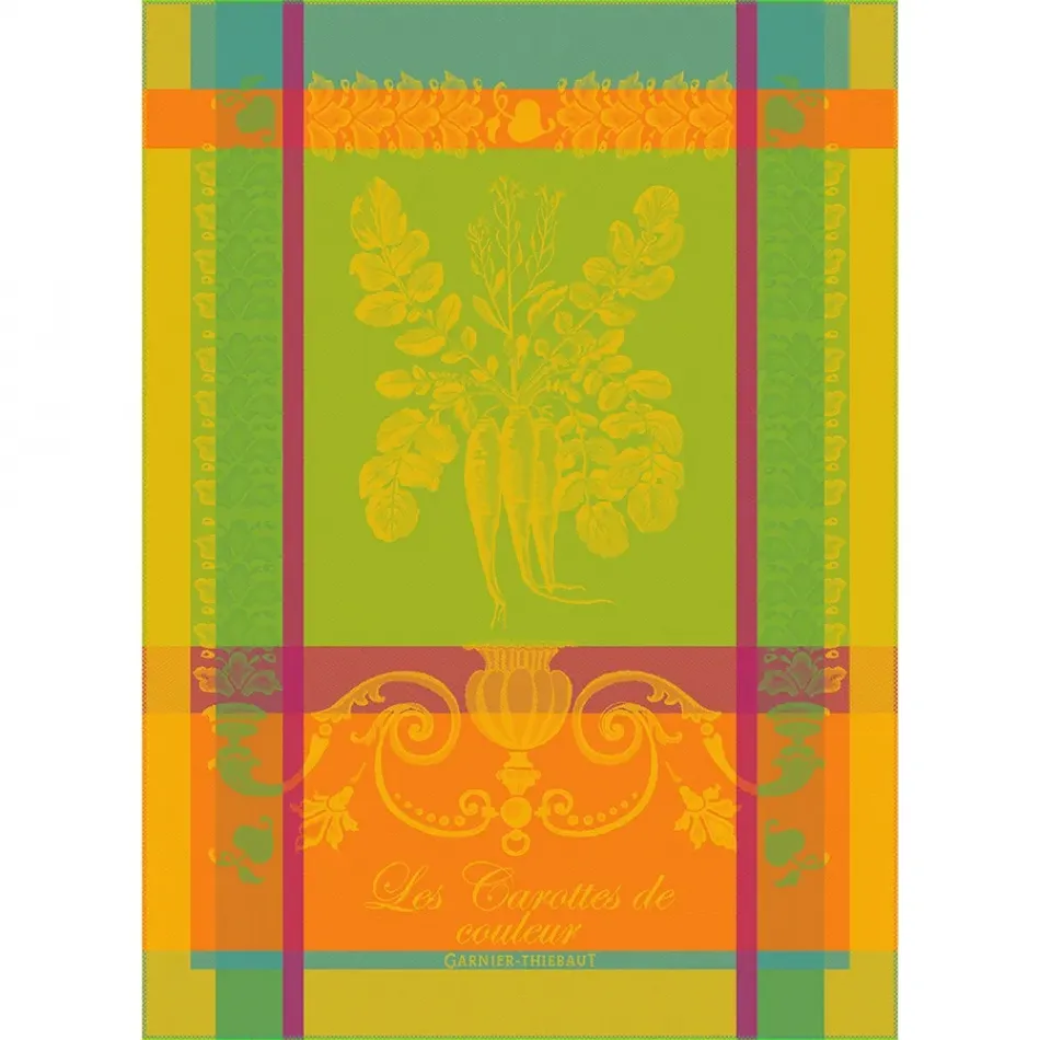 Carottes De Couleur Zeste Kitchen Towel 22" x 30"