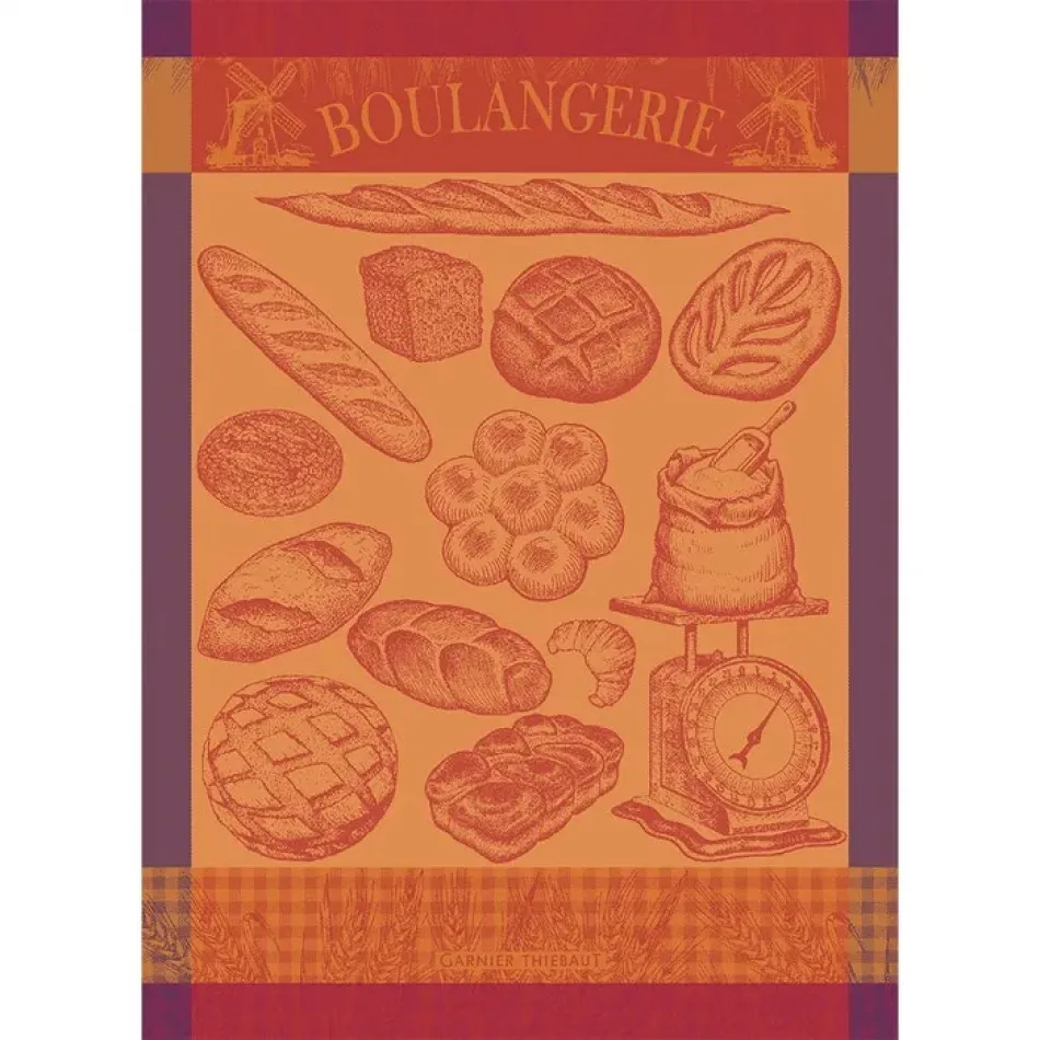 Boulangerie Moulin Ambre Kitchen Towel 22" x 30"