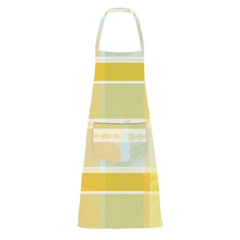 Mille Lieues Aube Apron 30"x33", Coated Cotton