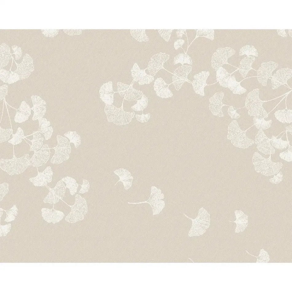 Mille Ginkos Naturel Placemat 16"x20", 100% Cotton