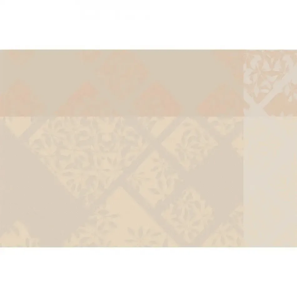 Mille Pistils Naturel Coated Cotton Placemat 19"x13"