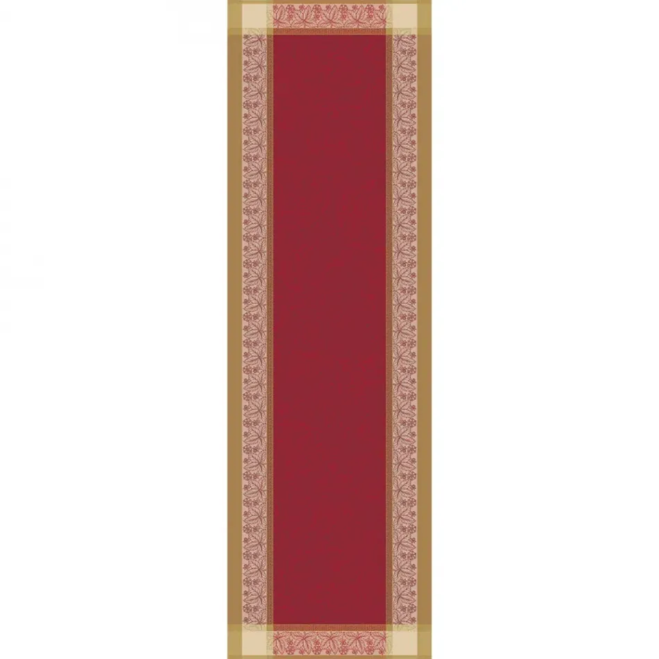 Alexandria Ruby Tablerunner 21"x71"