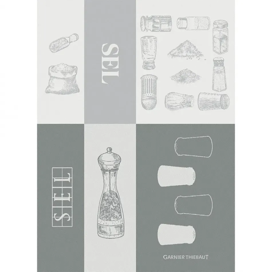 Les Salieres Calcite Kitchen Towel 22"x31"